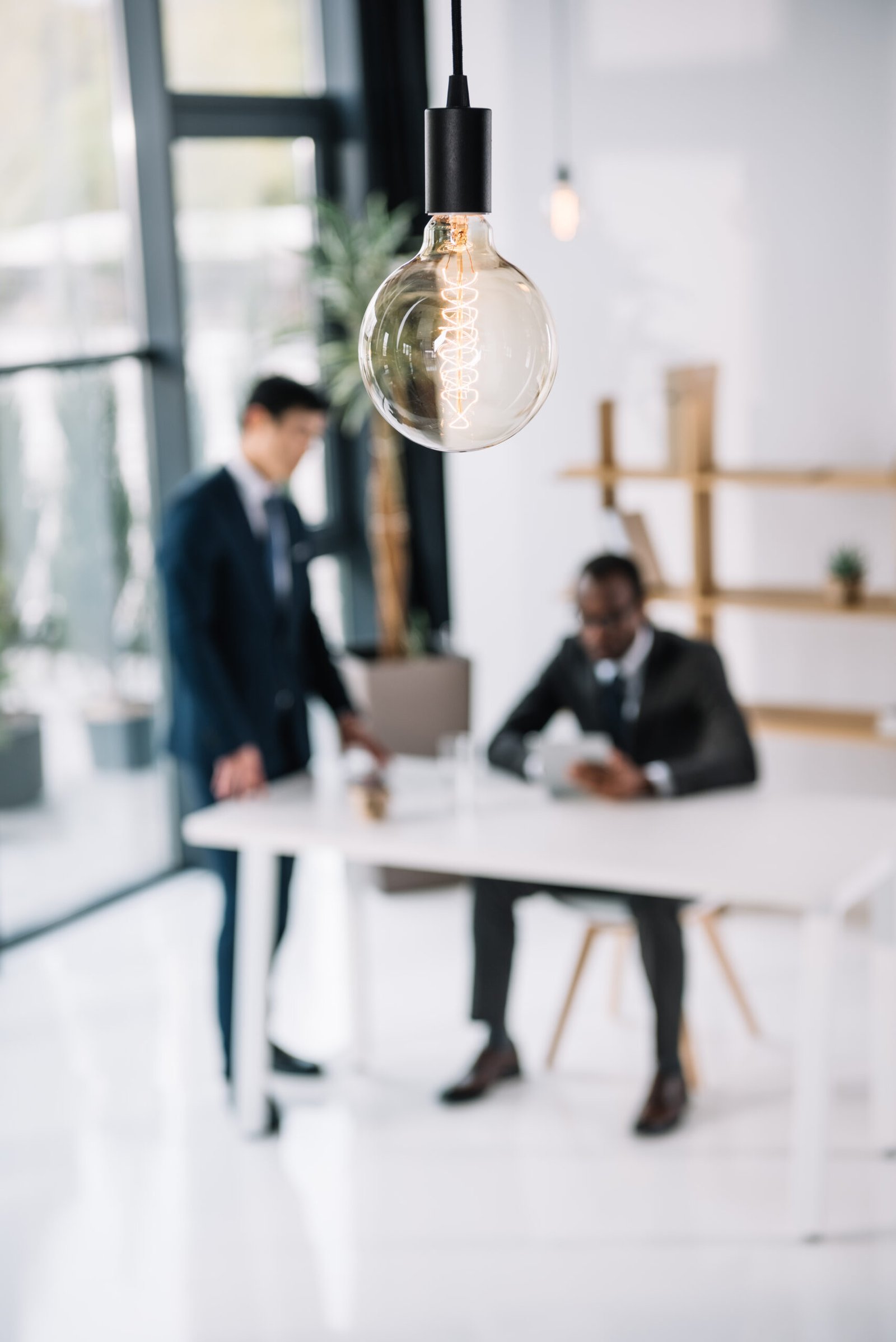 Businesswoman in conference room